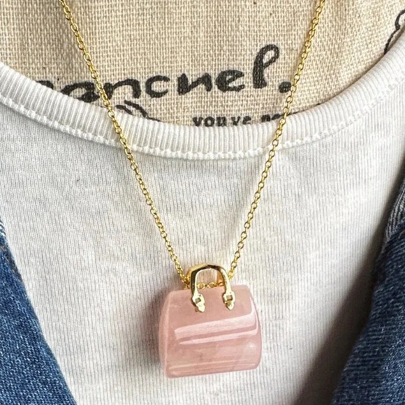 Alquimia by Ady Pink and Gold Earrings - Picture 7 of 8